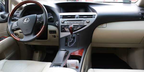 Lexus RX350 czyszczenie wnętrza